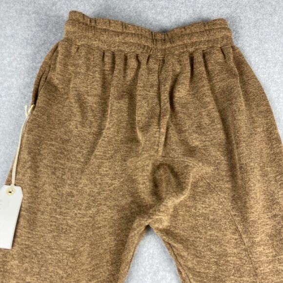 A Fine Line Jogger Pants Womens 24x31 Brown Elastic Waist Drawstring Lounge New - Picture 14 of 15